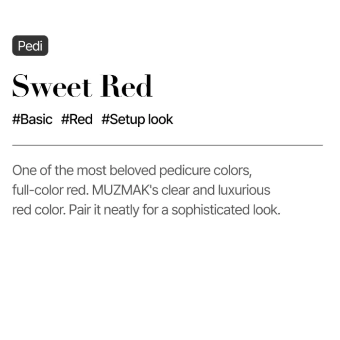 Sweet Red (Pedi) - Image 4