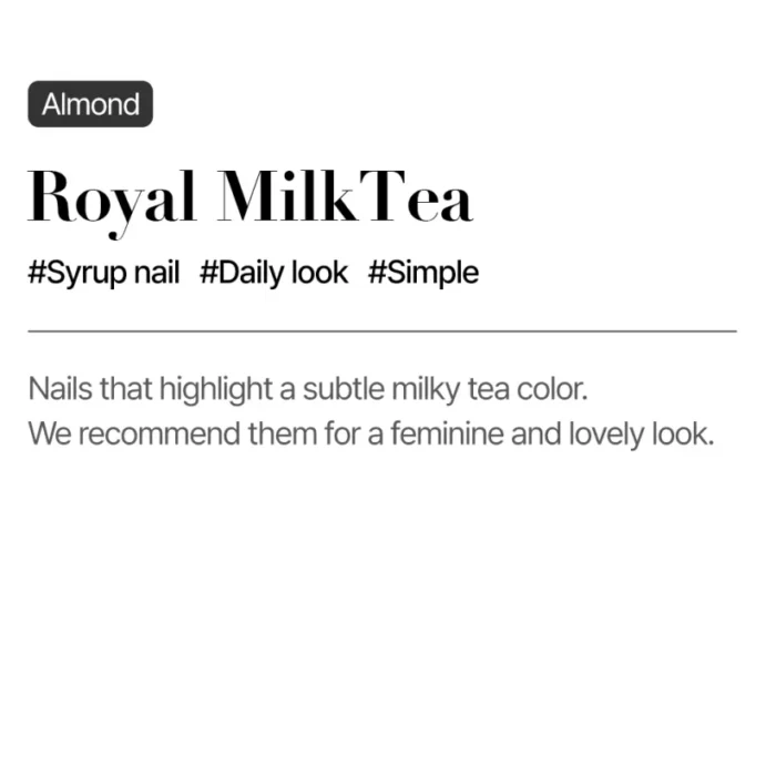 Royal Milk Tea​ (Almond) - Image 3