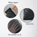 MUZMAK Mesh Pouch Bag