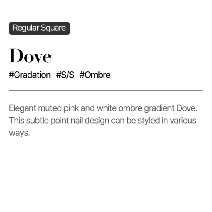 Dove (Regular Square) - Image 2