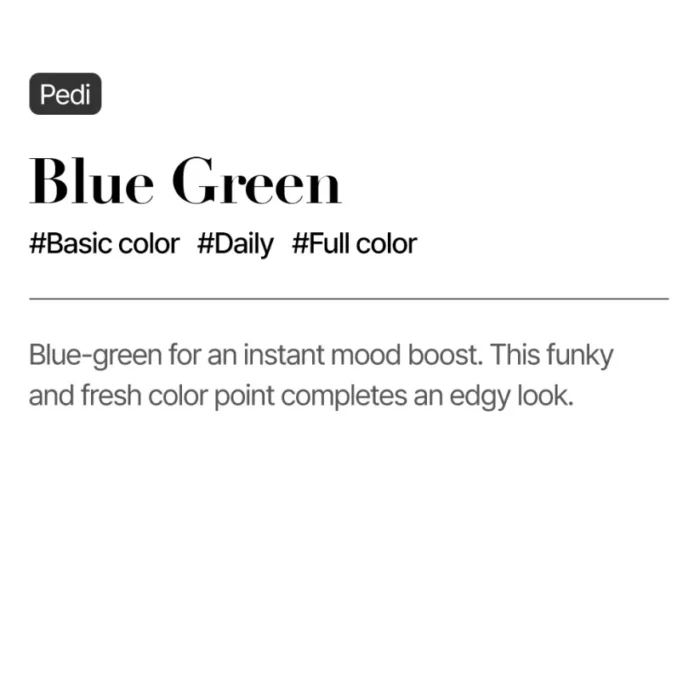 Blue Green (Pedi) - Image 4