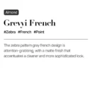 Grevyi French (Almond)