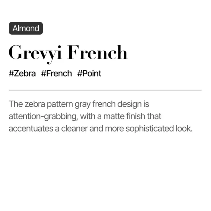 Grevyi French (Almond) - Image 4