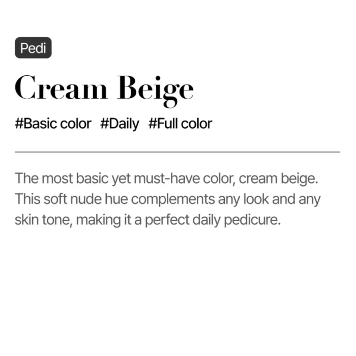 Cream Beige (Pedi) - Image 4